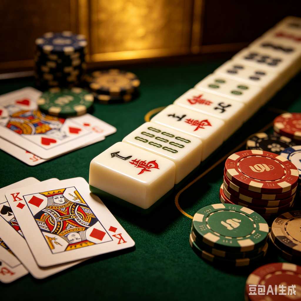 premium engraved mahjong set